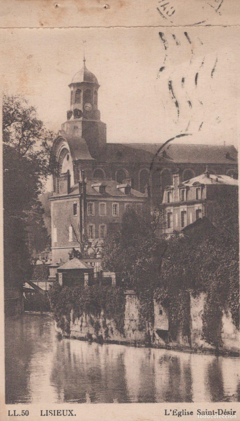 Postcards: France Lisieux Eglise Saint Desir Architecture Unposted *YAA677