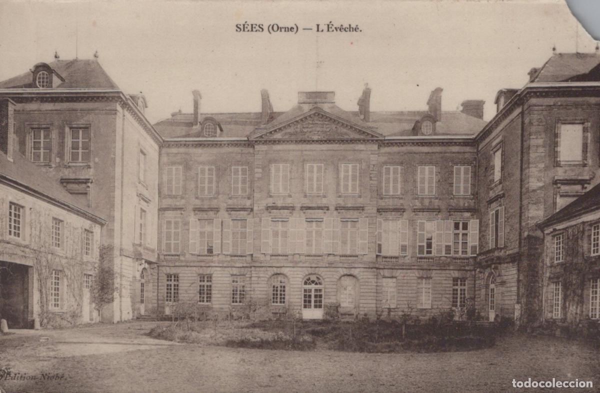 Postcards: France Sees Orne Eveche Architecture Unposted *YAA690