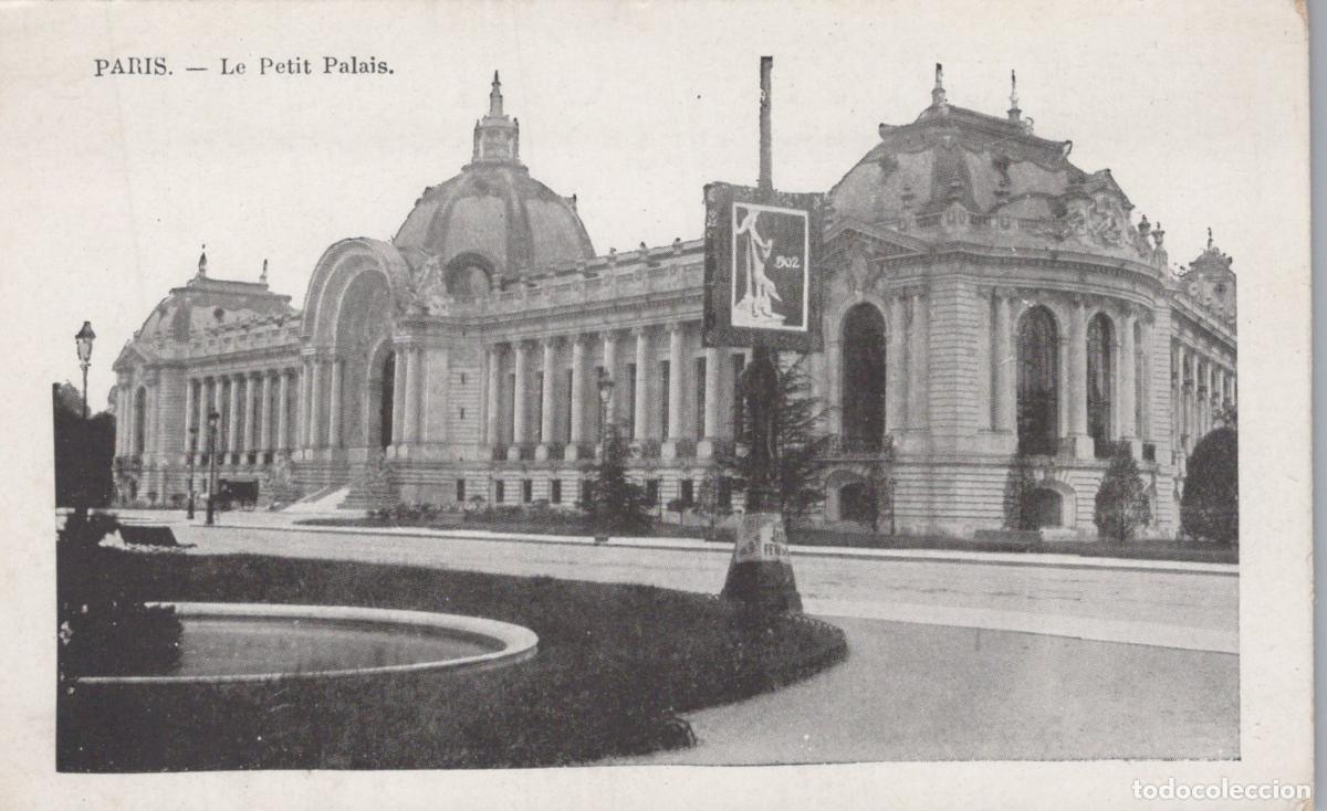 Postcards: France Paris &Icirc;le de le Petit Palais Architecture Exposition 1900 *YAA706