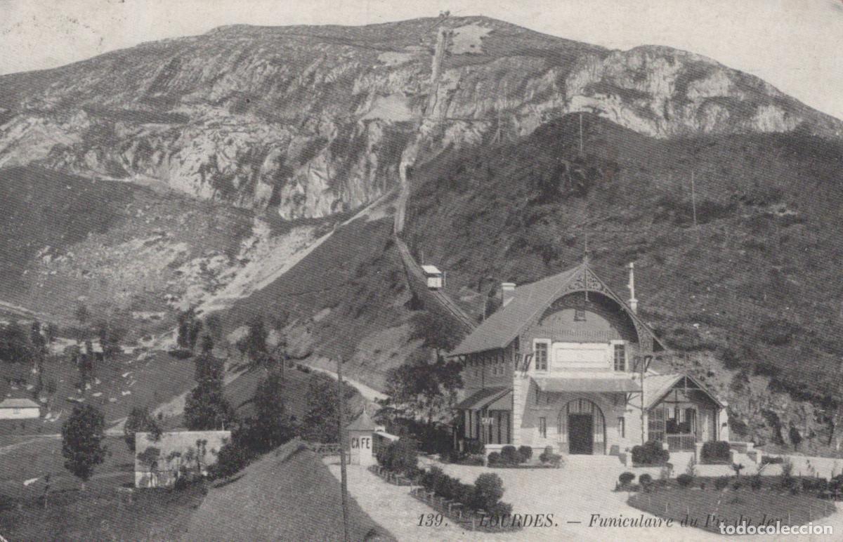Postkarten: France Lourdes Funiculaire du Pic du Jer Montagne Gare *YAA718