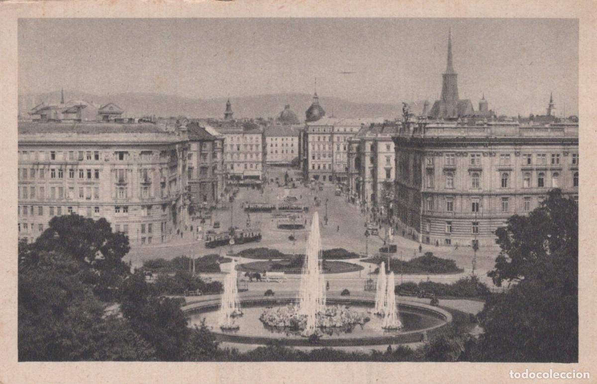 Postkarten: &Ouml;sterreich Wien Schwarzenbergplatz Hochstrahlbrunnen Unposted *YAA704