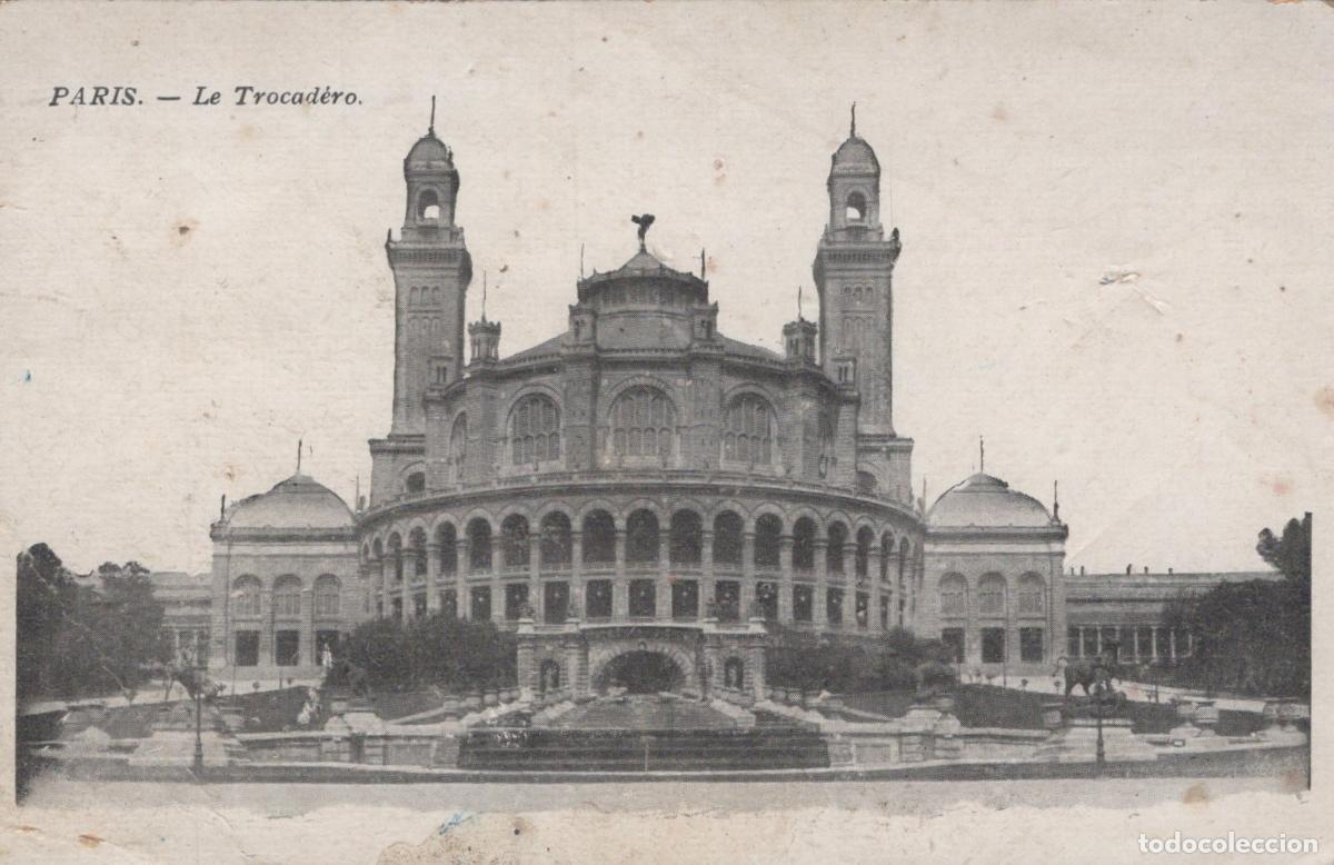 Postkarten: France Paris &Icirc;le de Palais du Trocad&eacute;ro Architecture Unposted *YAA725