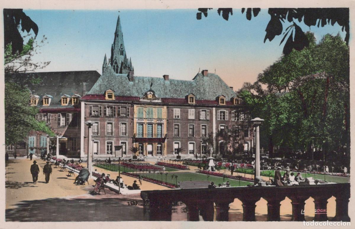 Postkarten: France Grenoble Jardin de Ville Architecture Real Photo Unposted *YAA733