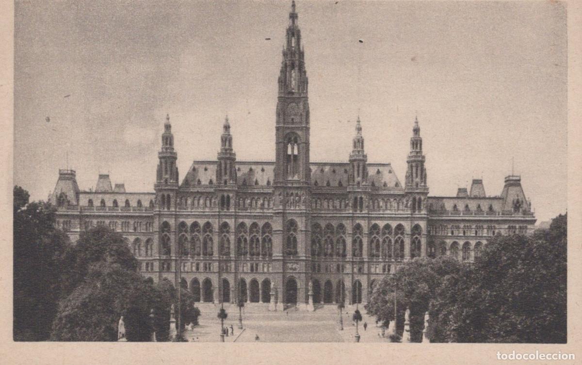 Postkarten: &Ouml;sterreich Wien Rathaus Architektur Gotik Ungebraucht Unposted *YAA509