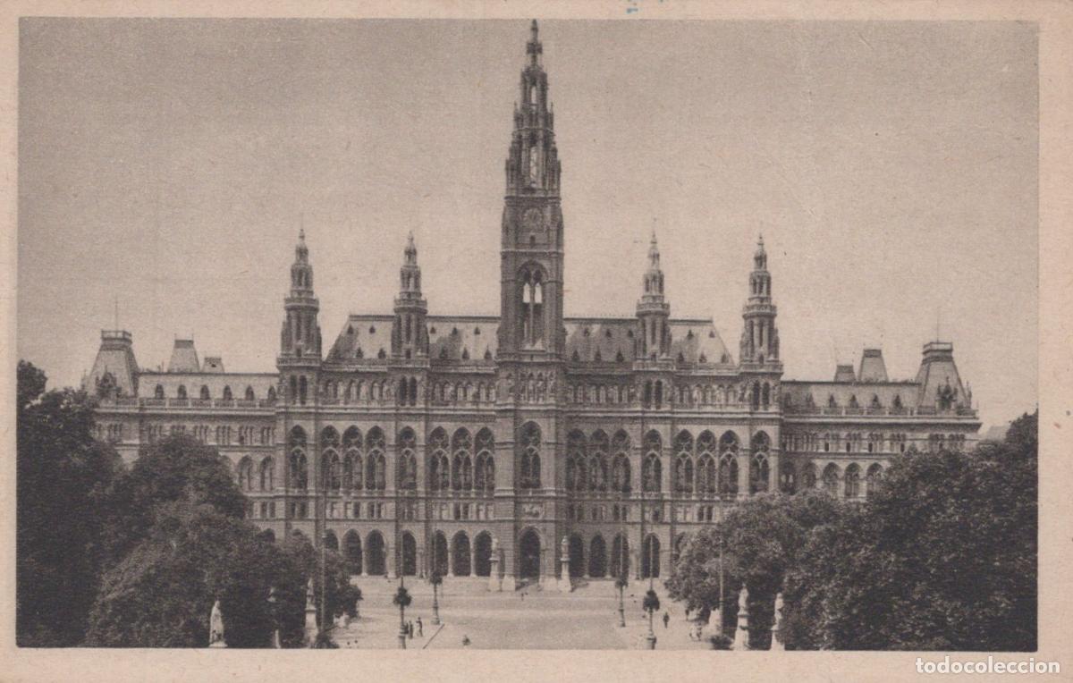 Postkarten: &Ouml;sterreich Vienna Wien Rathaus Imposante Neo Gothik Architektur Unposted *YAA514