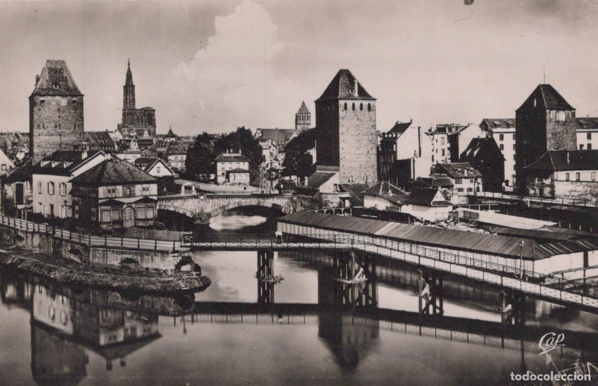 Postkarten: France Strasbourg Grand Est Tours Ponts Couverts Architecture Unposted *YAA743