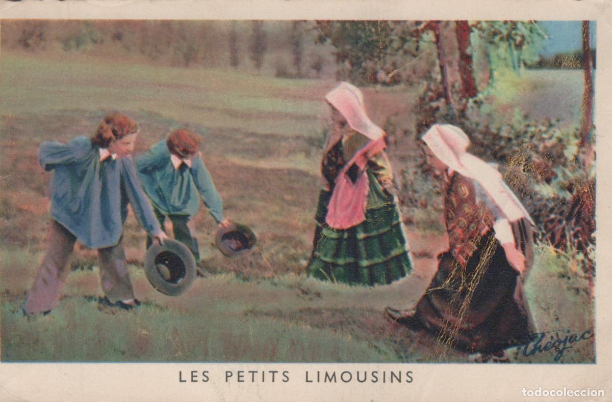 Postais: France Limoges Enfants Limousins en Costumes Folkloriques *YAA748