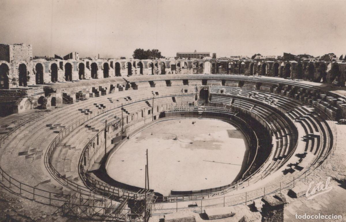 Postales: France Arles Provence les Ar&egrave;nes Amphith&eacute;&acirc;tre Romain Real Photo Unposted *YAA747
