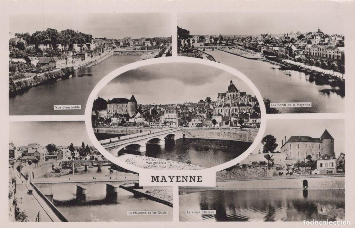 Postales: France Mayenne Multivues Ville Unposted *YAA758