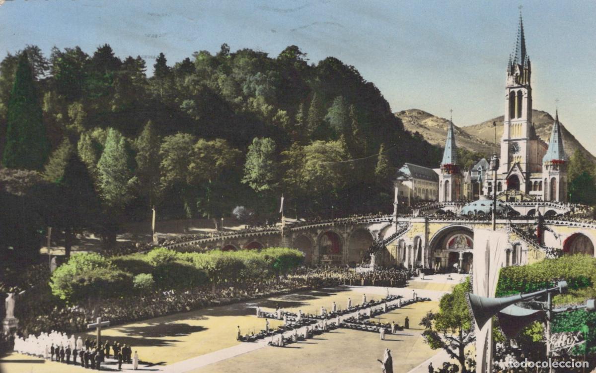 Postcards: France Lourdes Basilique Notre Dame du Rosaire P&egrave;lerinage des Malades *YAA757