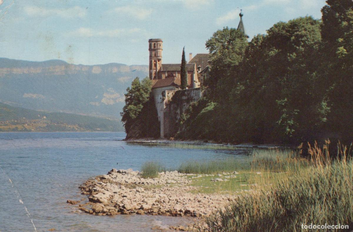 Postcards: France Aix les Bains L Abbaye D Hautecombe Lac du Bourget *YAA760