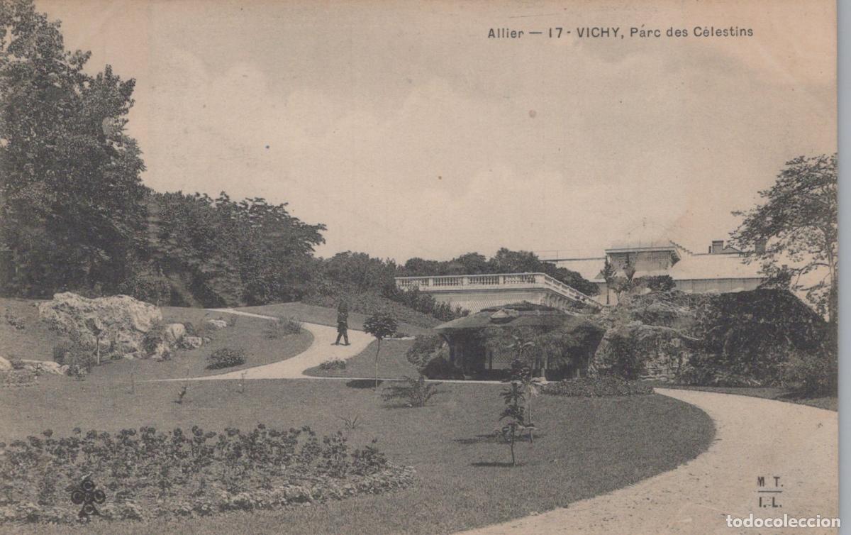 Postcards: France Vichy Parc des C&eacute;lestins Paysage Unposted *YAA539