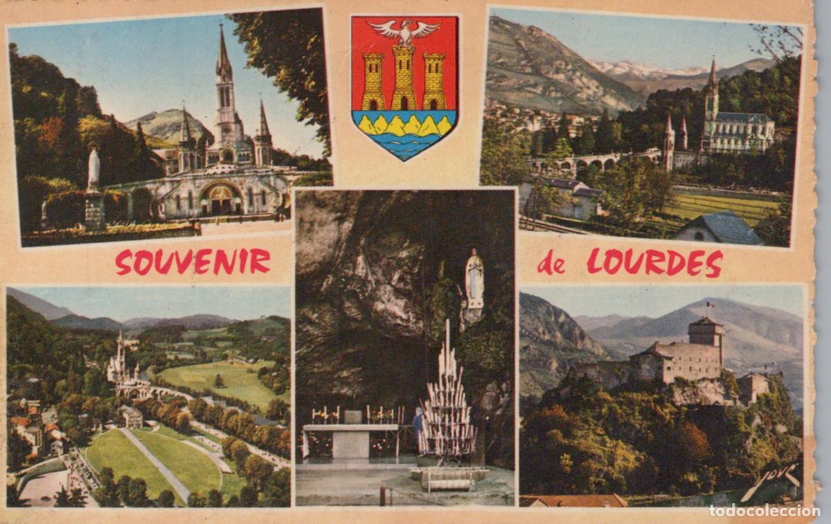 Postcards: France Lourdes Sanctuaire Grotte Ch&acirc;teau *YAA773