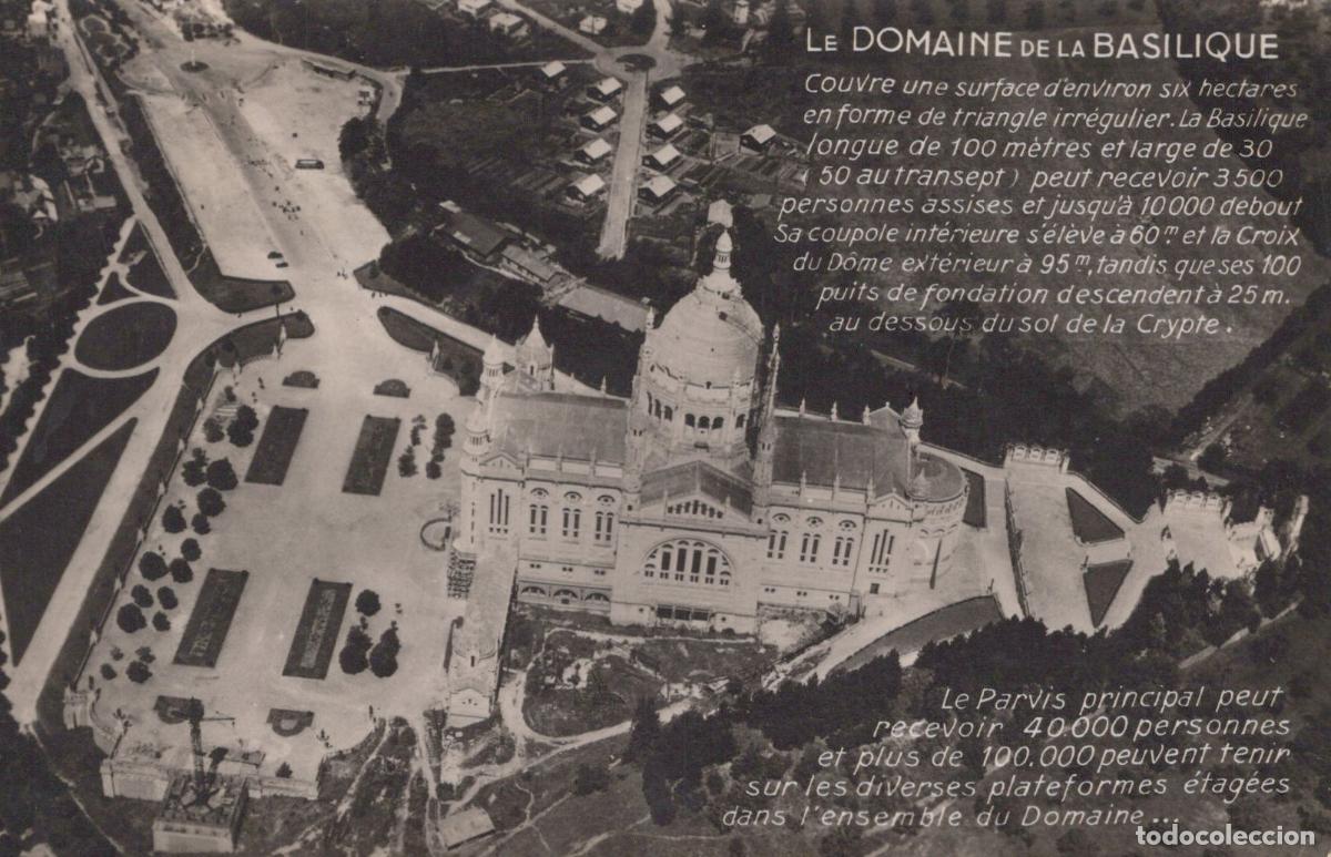 Postcards: France Lisieux Calvados Basilique Sainte Th&eacute;r&egrave;se Vue A&eacute;rienne *YAA770