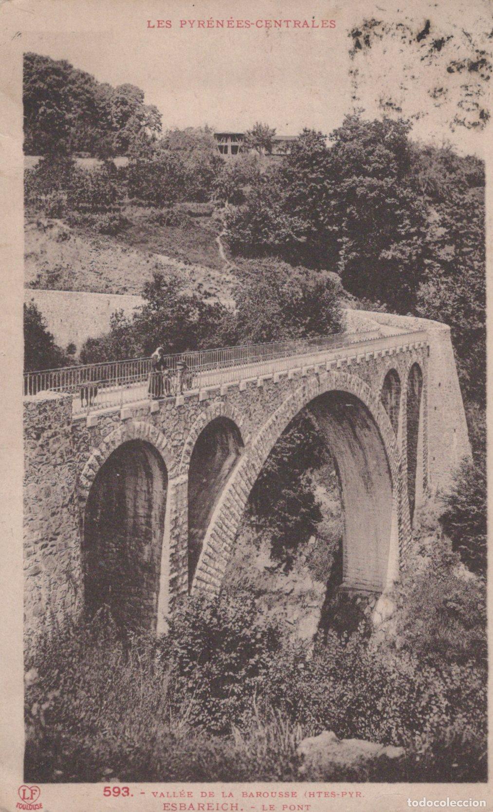 Postkarten: France Esbareich Pont Vall&eacute;e Barousse Paysage Pyr&eacute;n&eacute;es *YAA570