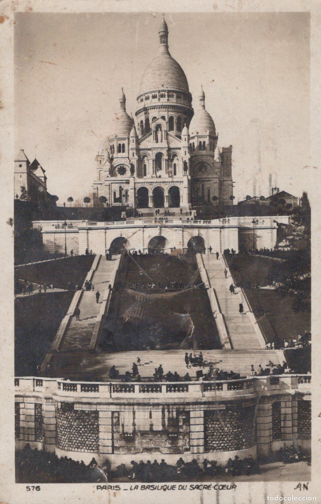 Postkarten: France Paris &Icirc;le de Basilique du Sacr&eacute; C&oelig;ur Montmartre *YAA567