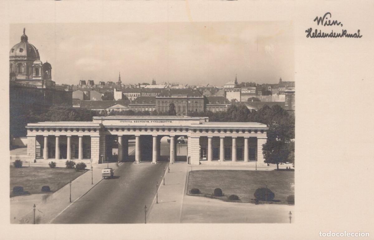 Postkarten: &Ouml;sterreich Vienna Wien &Auml;u&szlig;eres Burgtor Heldendenkmal Architektur *YAA803