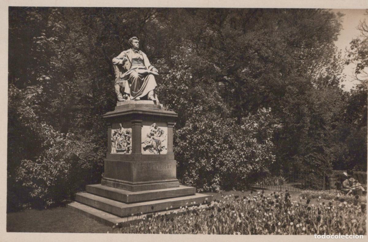 Postkarten: &Ouml;sterreich Vienna Wien Schubert Denkmal Stadtpark Kundmann 1872 Unposted *YAA808