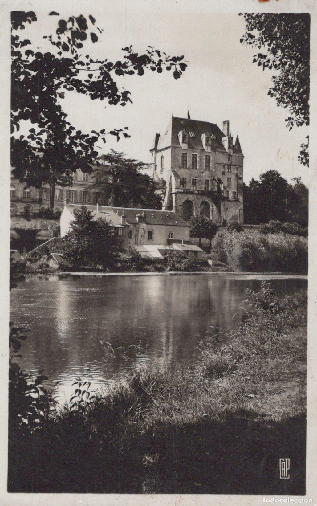Postkarten: France Chateauroux Centre Ch&acirc;teau Raoul Rivi&egrave;re Indre Affranchie *YAA835