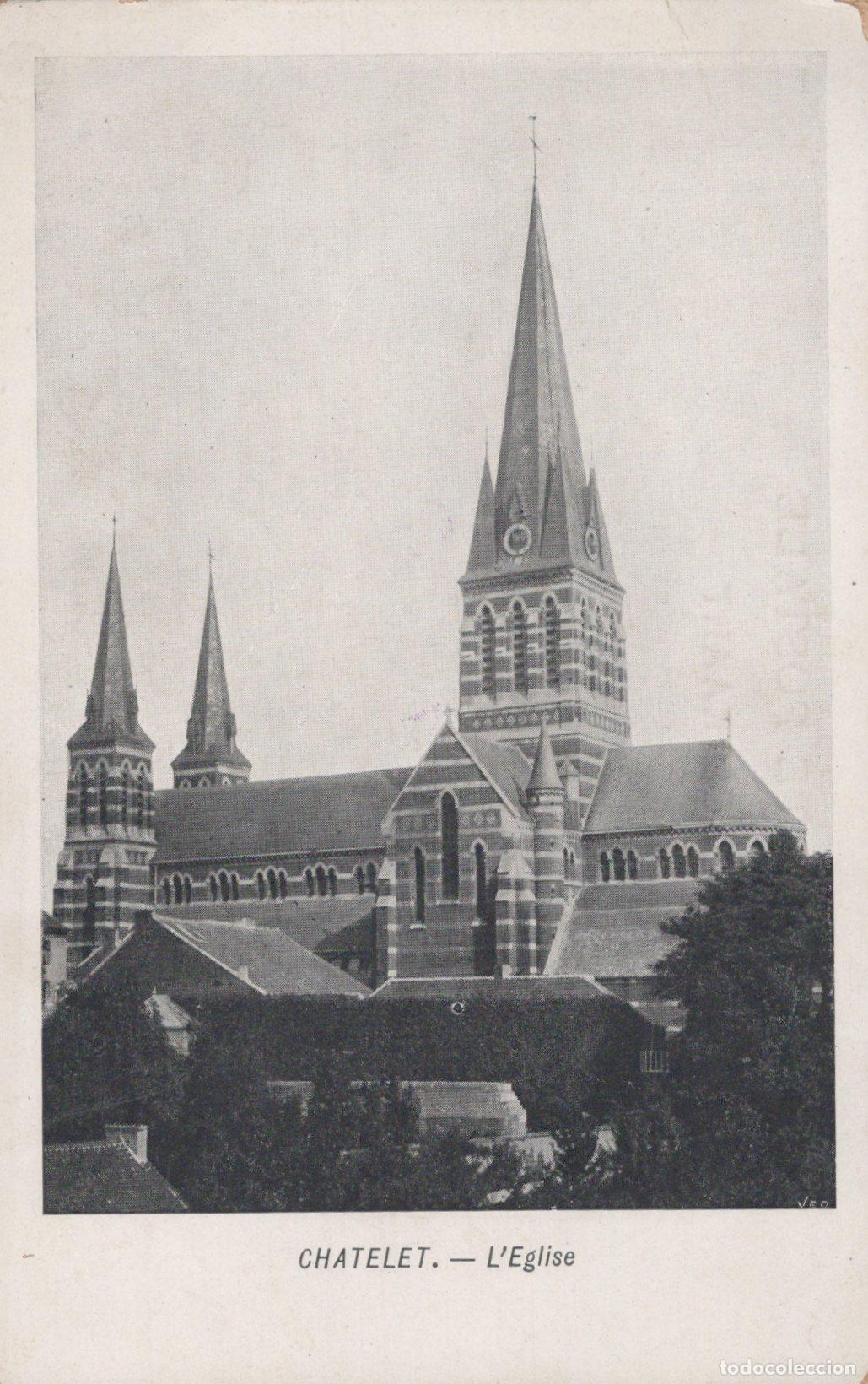 Postcards: Belgique Chatelet Wallonie L &Eacute;glise Saint Andr&eacute; Architecture N&eacute;o *YAA860
