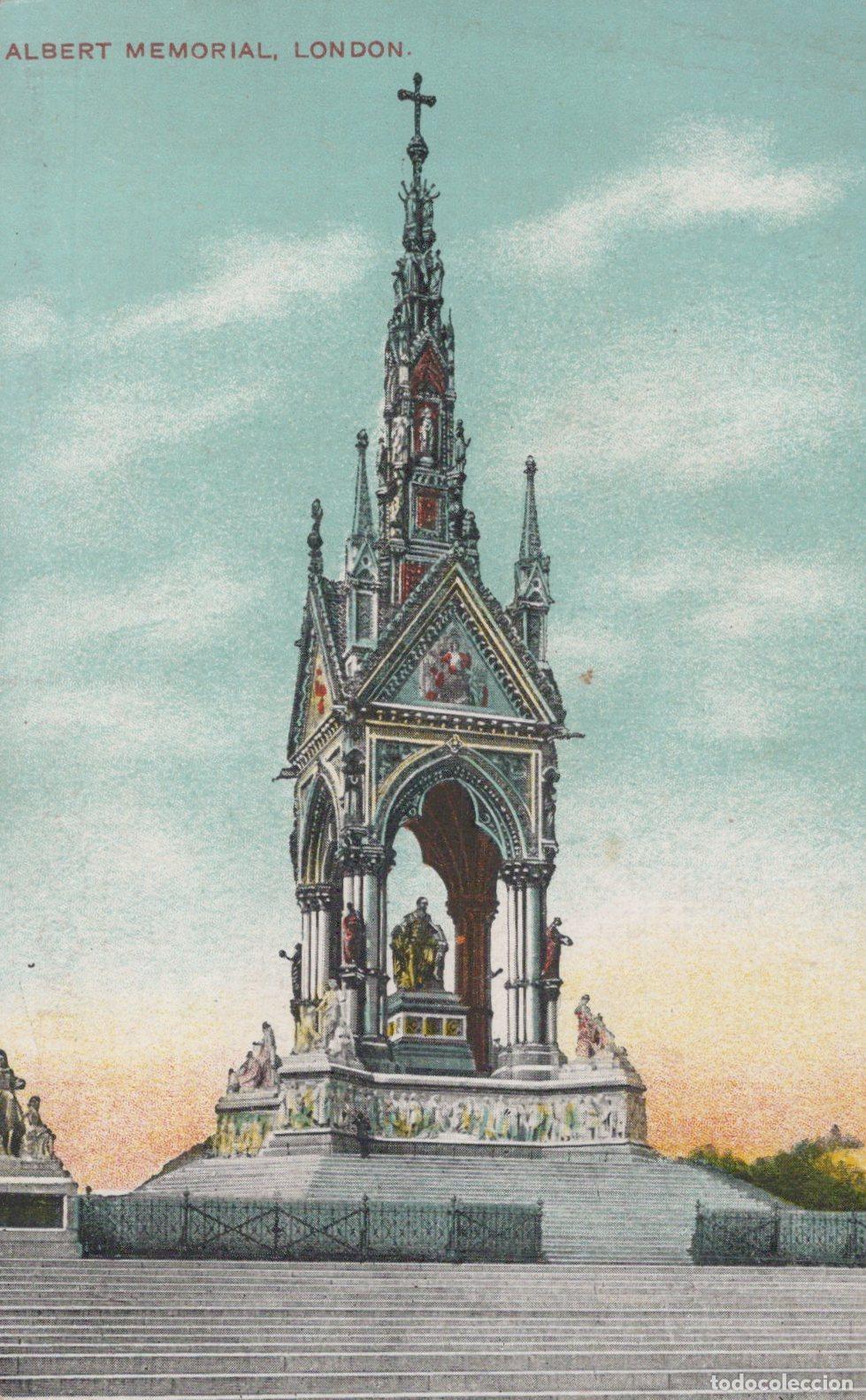 Cartoline: United Kingdom London Albert Memorial Victorian Gothic Unposted *YAA885