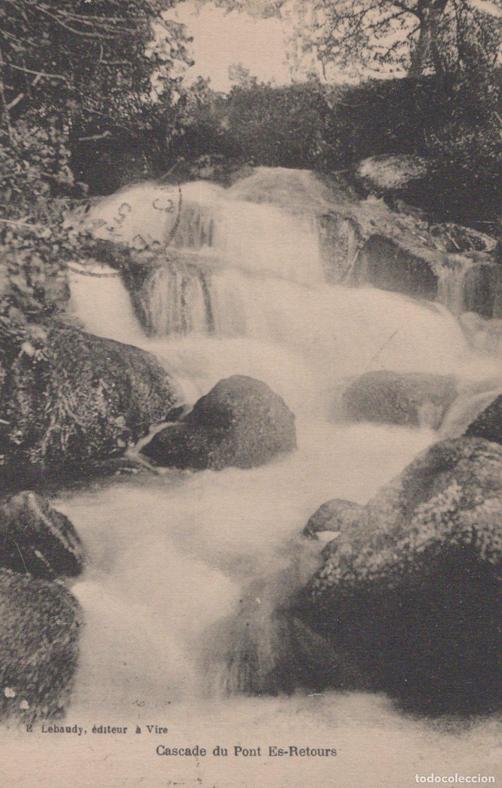 Cartoline: France Vire Calvados Cascade Pont Es Retours Chutes D Eau *YAA622