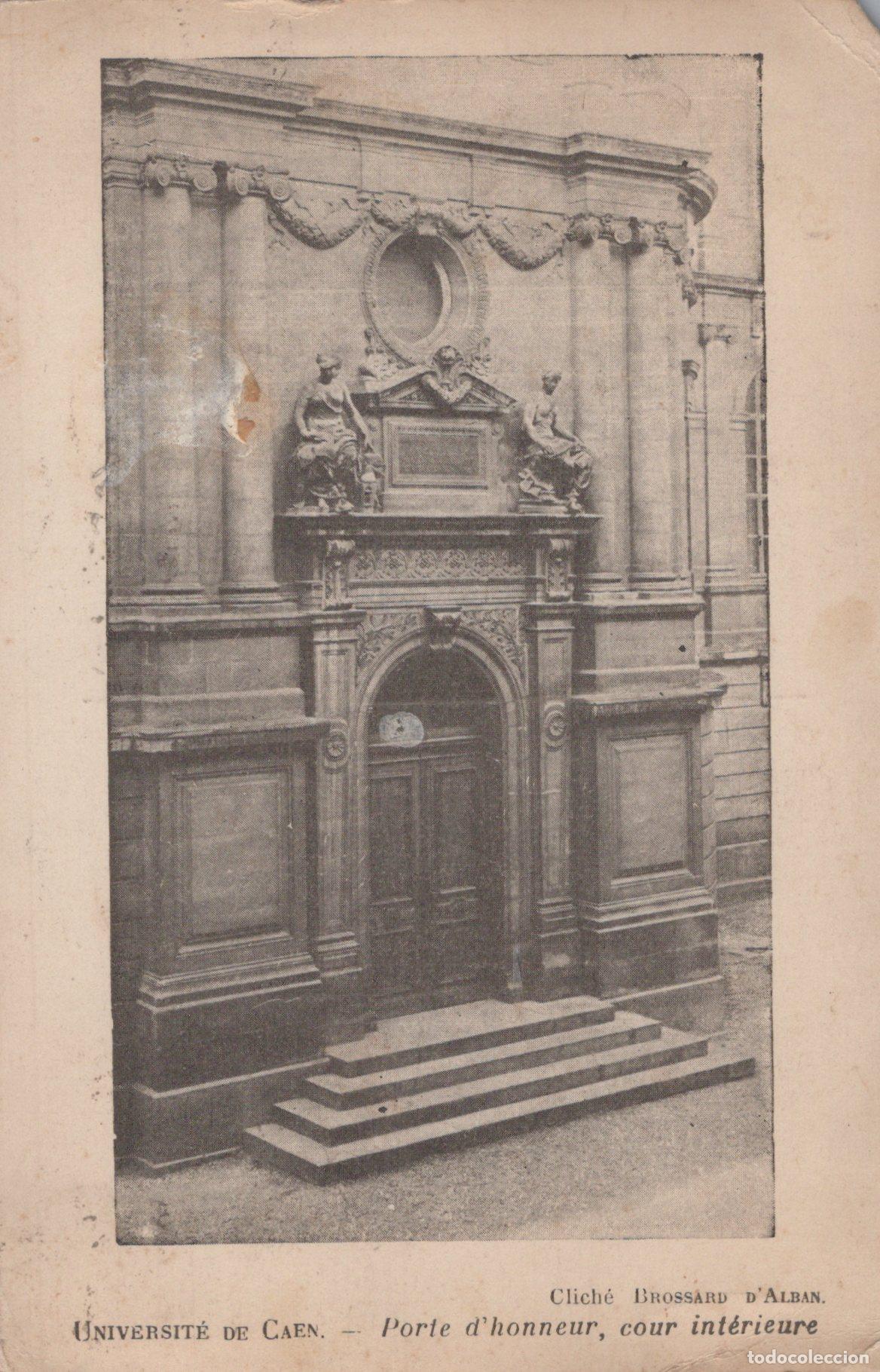 Postkarten: France Caen Normandie Universit&eacute; Porte D Honneur Architecture *YAA912