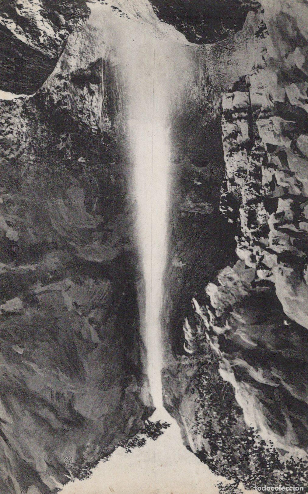 Postcards: France Ax Les Thermes Cascade Parc Du Teich Unposted *YAA676