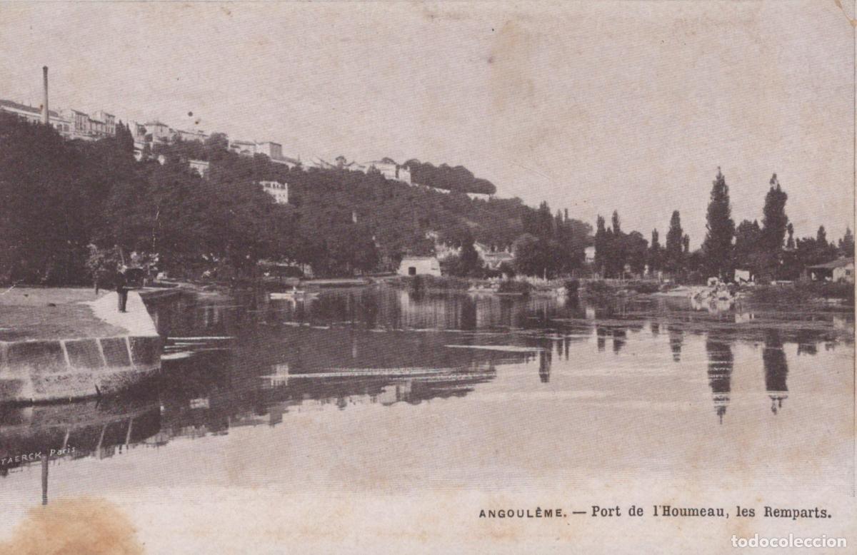 Postcards: France Angoul&ecirc;me Port de L Houmeau Remparts Paysage Fluvial Unposted *YAA681