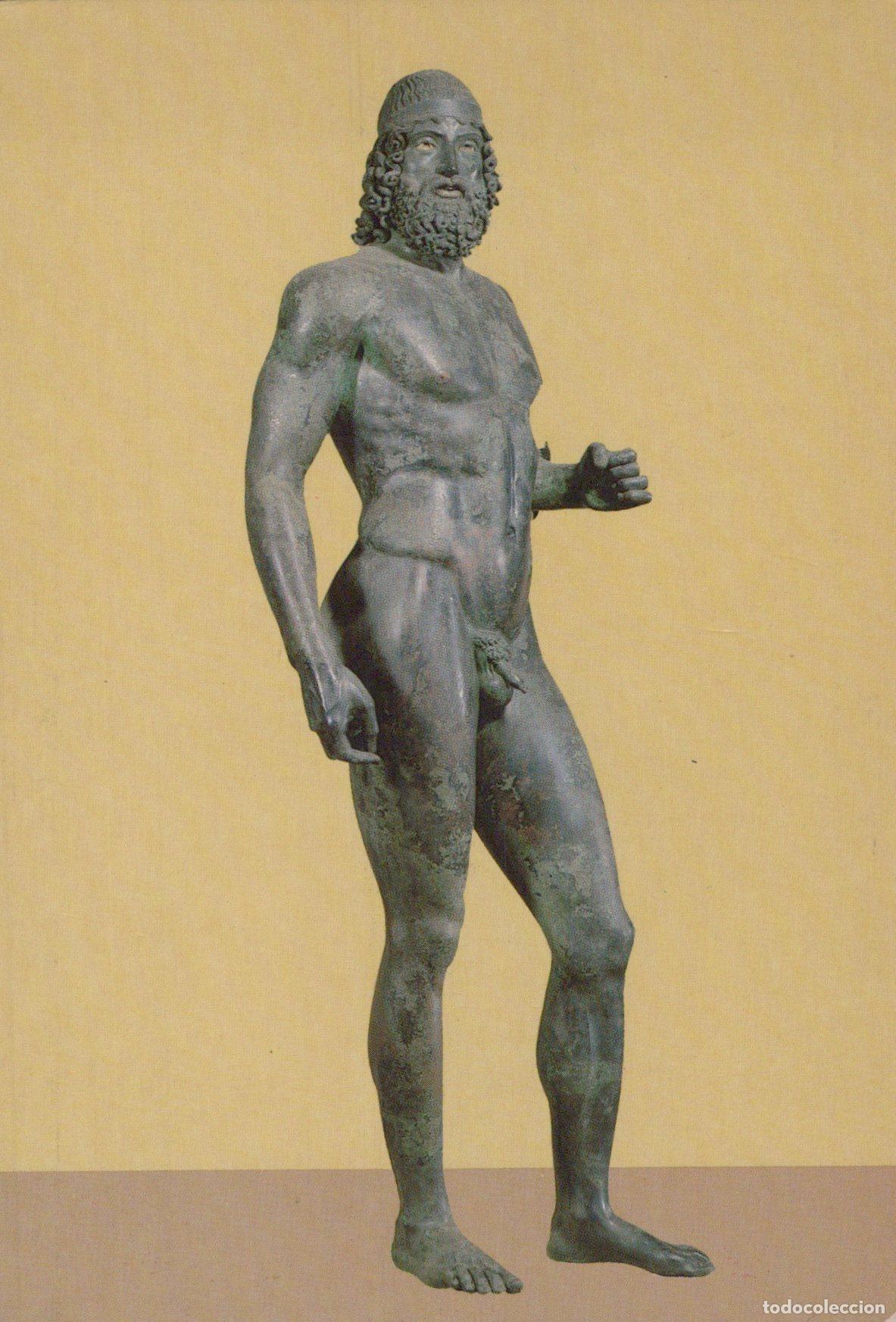 Postcards: Italia Reggio Calabria Museo Nazionale Bronzo Riace A Unposted *YAA965