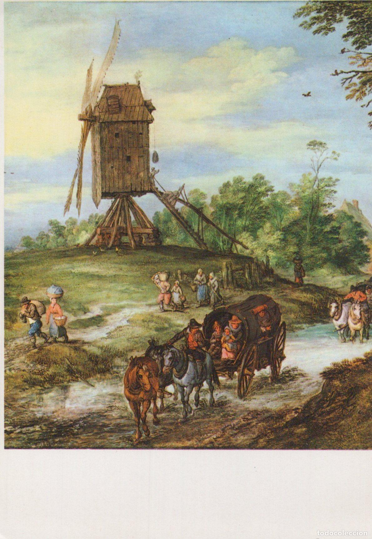Postcards: Deutschland M&uuml;nchen Jan Brueghel D &Auml; &Uuml;berschwemmte Landstra&szlig;e Unposted *YAA959
