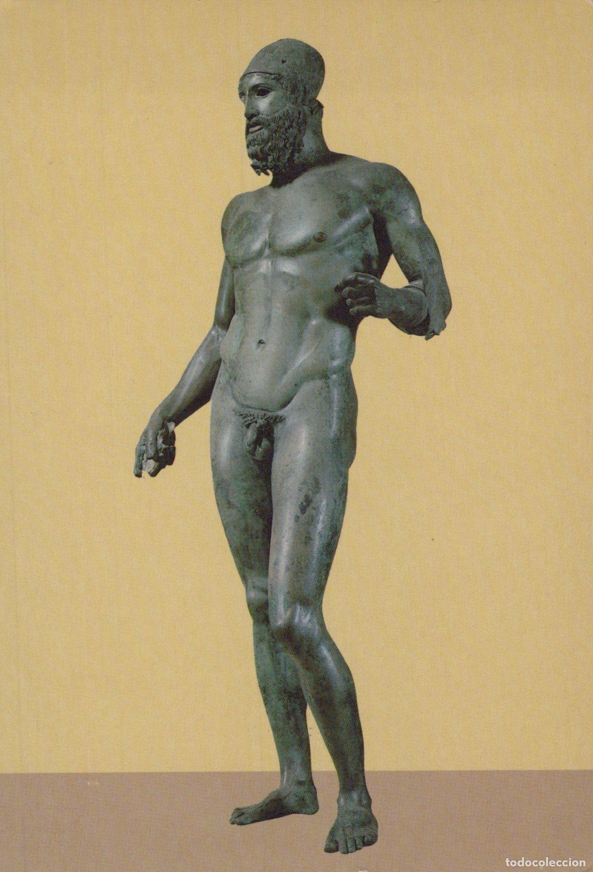 Postcards: Italia Reggio Calabria Museo Bronzi DI Riace Statua B Unposted *YAA967