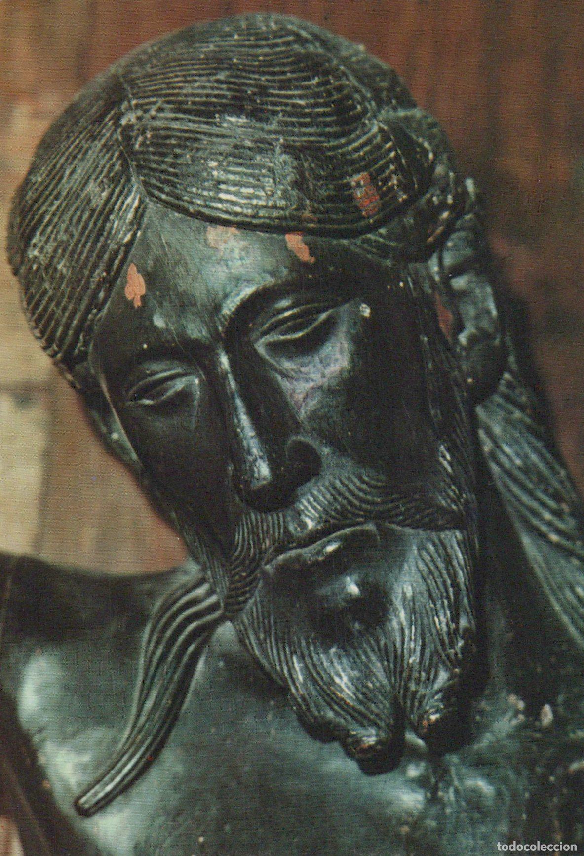 Postcards: France Saint Flour Sculpture Christ le Beau Dieu Noir Art Unposted *YAA977
