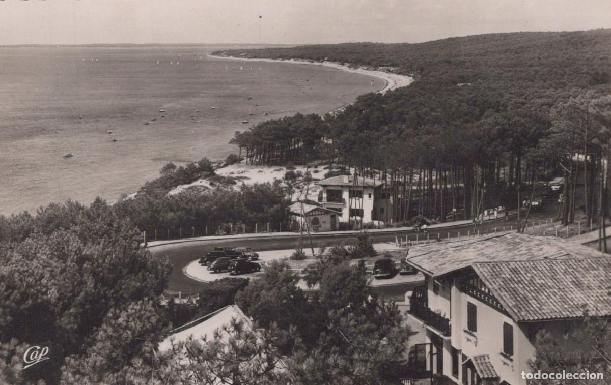 Postales: France Pilat Plage Vue Corniche Plage For&ecirc;t Maisons Unposted *YAA698