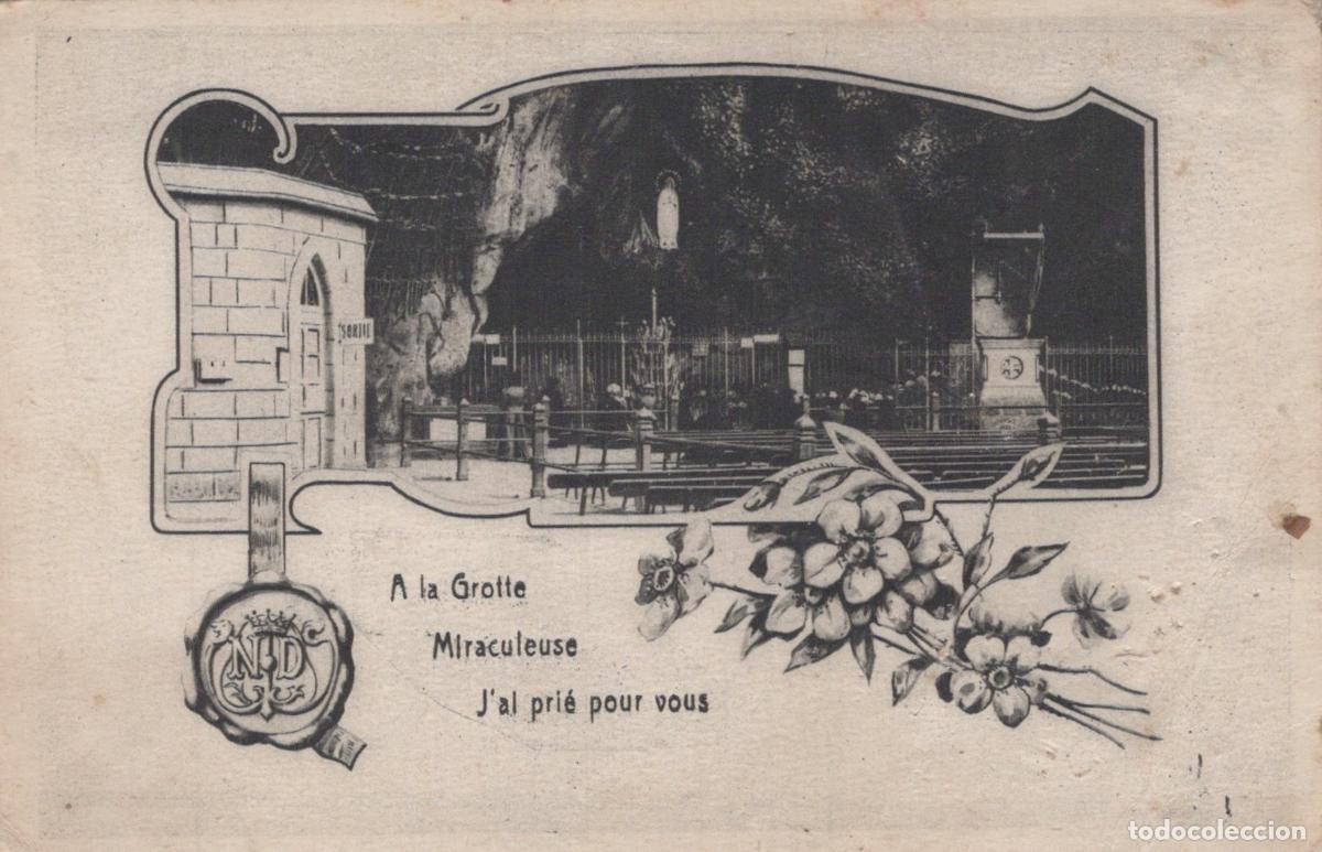Cartes Postales: France Lourdes Grotte Miraculeuse P&egrave;lerinage *YAA703