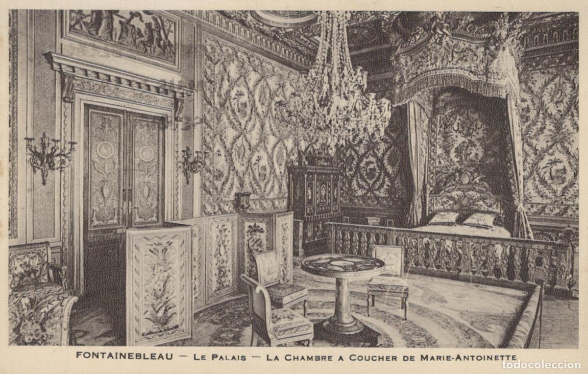 Cartes Postales: France Fontainebleau &Icirc;le de Palais Chambre Marie Antoinette Int&eacute;rieur *YAA719