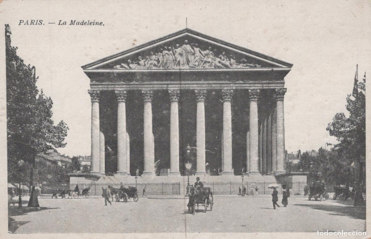 Cartes Postales: France Paris &Icirc;le de la Madeleine Architecture N&eacute;oclassique *YAA724