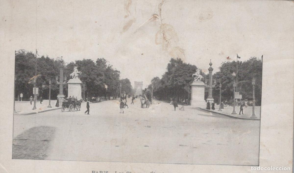 Cartes Postales: France Paris &Icirc;le de Champs &Eacute;lys&eacute;es Arc de Triomphe Architecture Unposted *YAA726