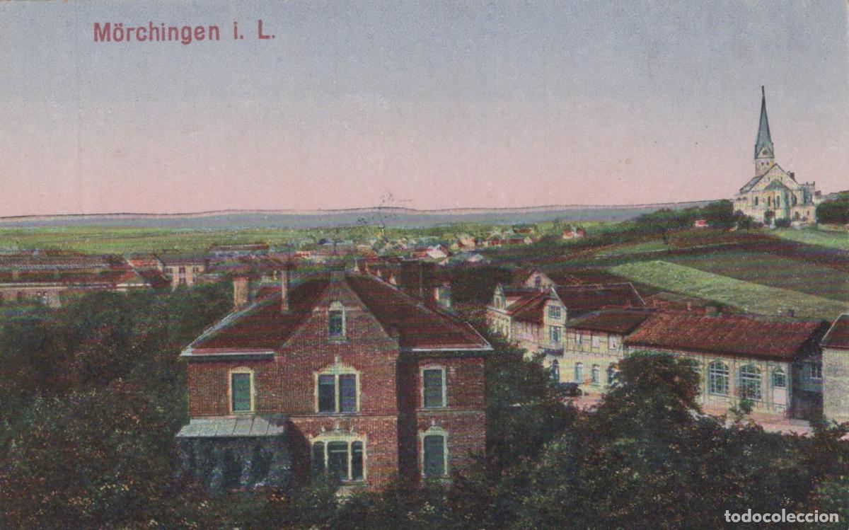 Cartoline: France Morhange Lorraine Panorama Town Church *YAA784