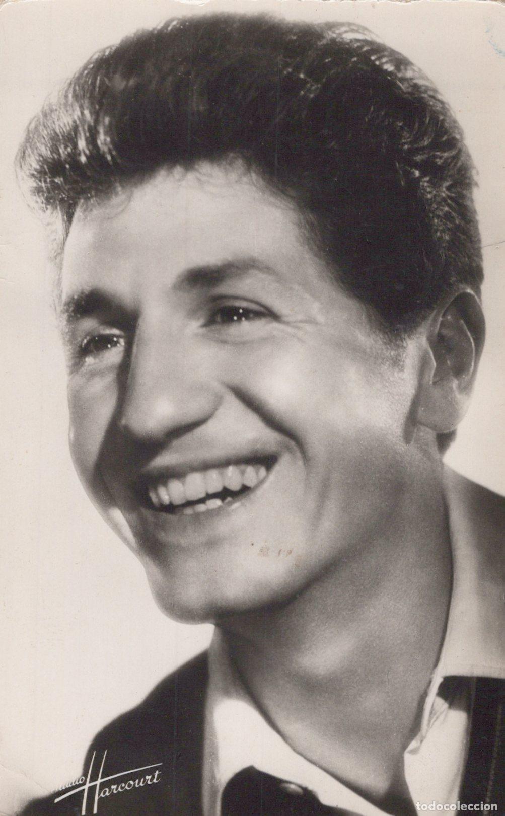 Cartoline: France Paris &Icirc;le de Portrait de Mouloudji Chanteur et Acteur Unposted *YAA873