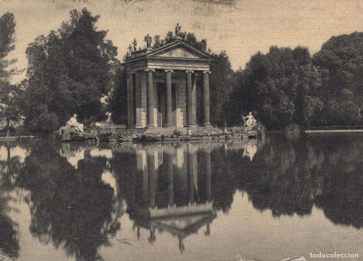Cartoline: Italia Rome Roma Tempio Esculapio Villa Borghese Architettura Affrancata *YAA911