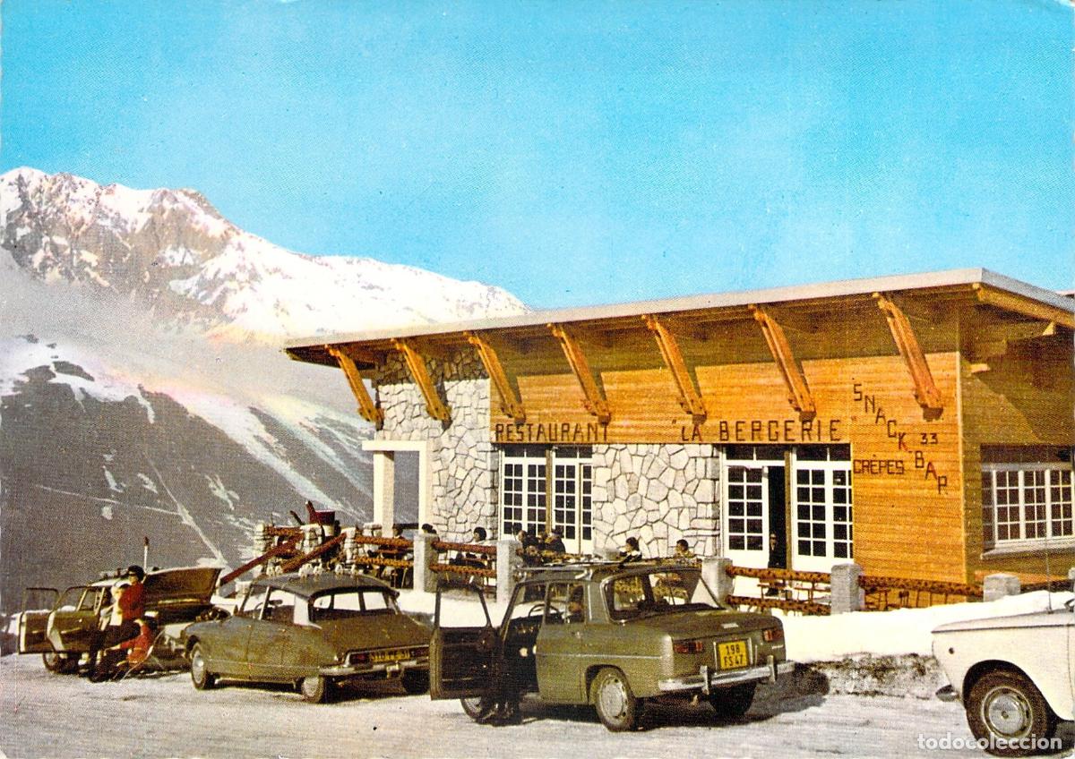 Postales: Postal de Restaurante La Bergerie en Saint-Lary, Pirineos Franceses