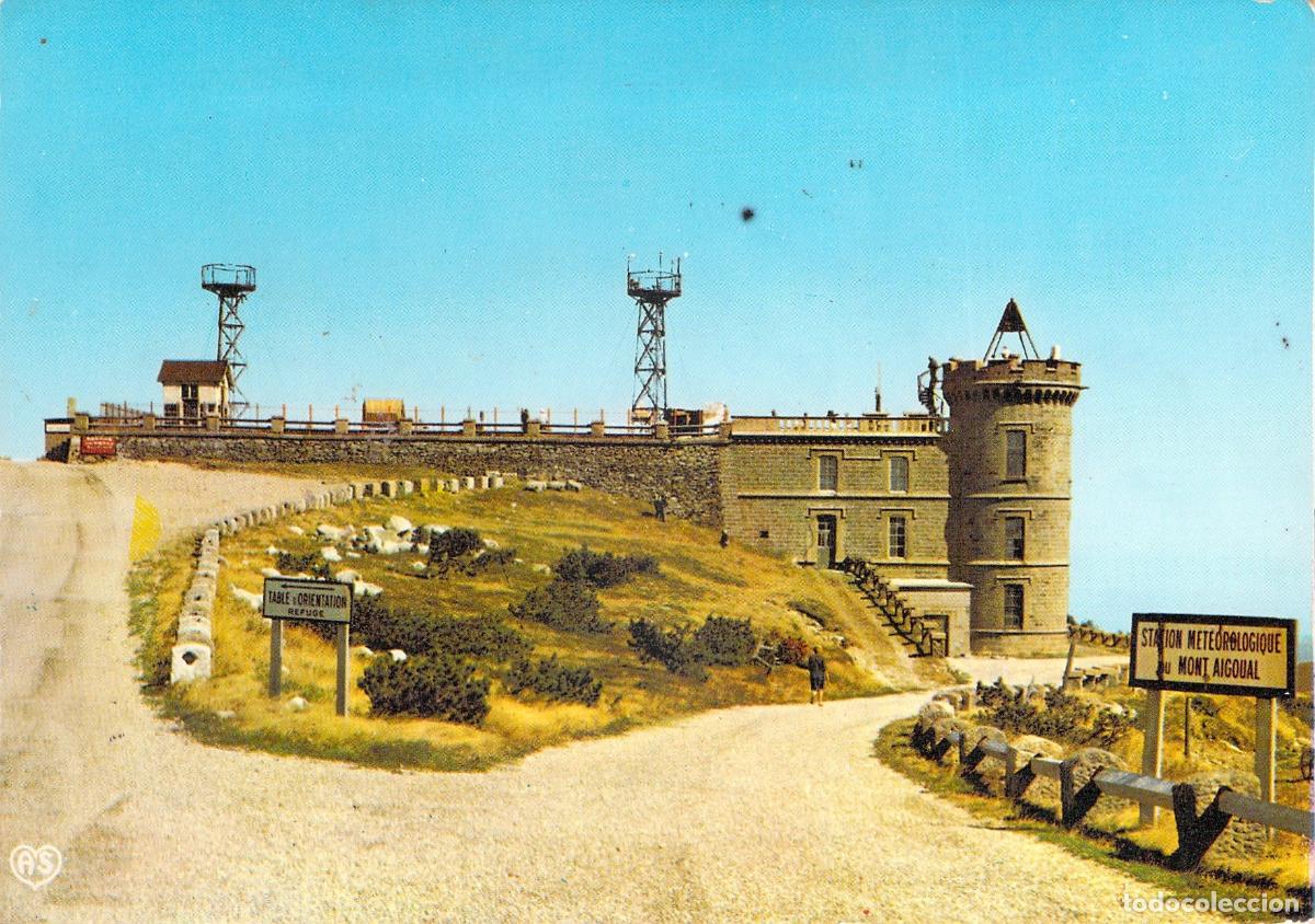Postales: Postal de la Estaci&oacute;n Meteorol&oacute;gica del Mont Aigoual en Francia