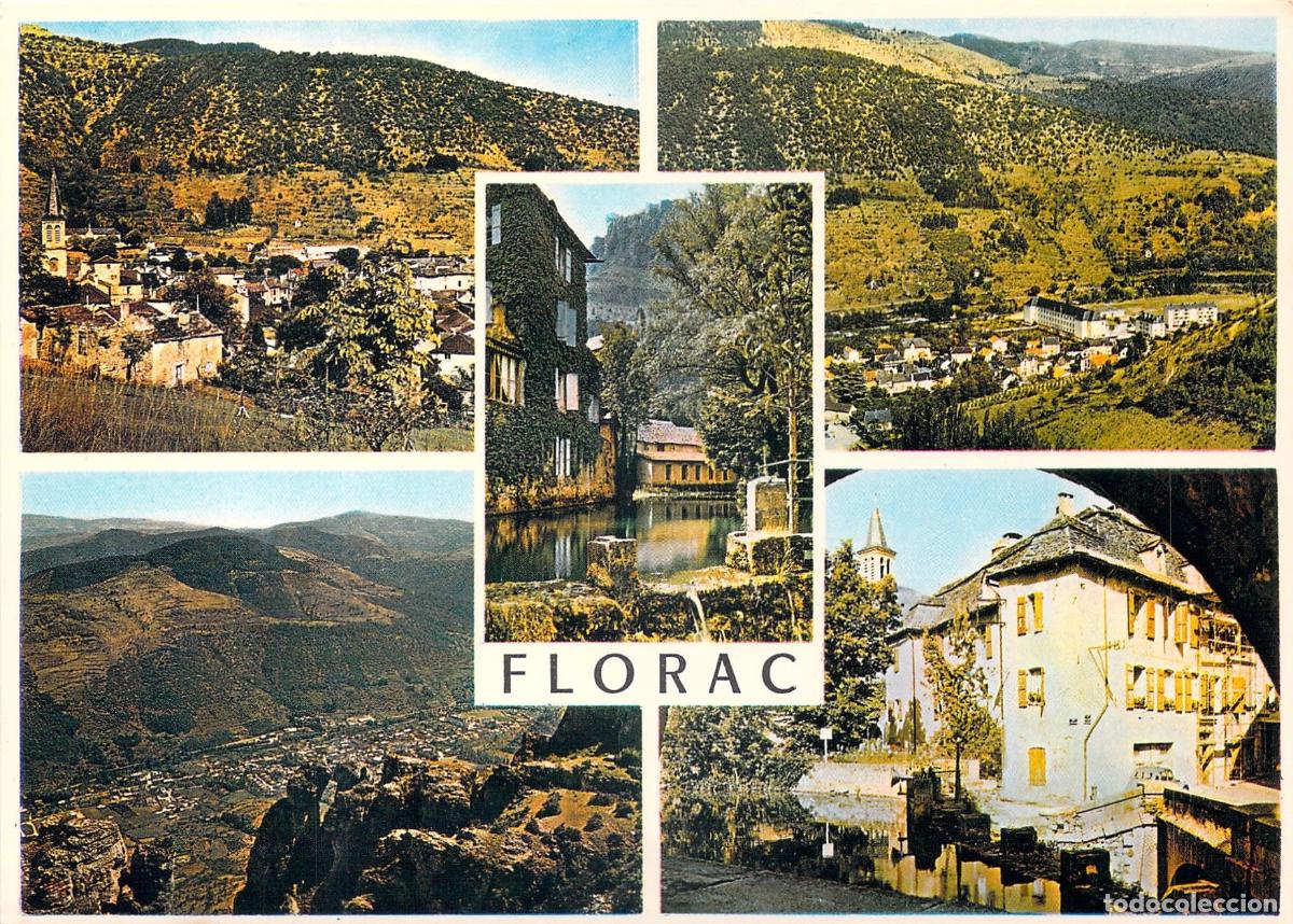 Postales: Postal de Florac, Lozere, Francia, Vistas Panor&aacute;micas