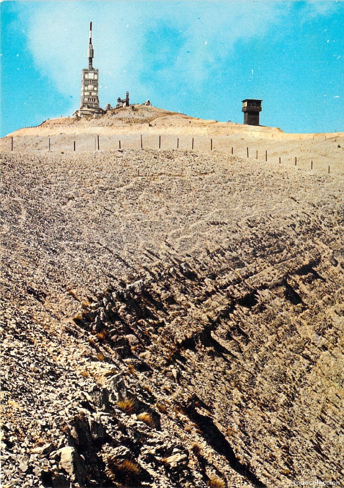 Postales: Postal del Mont Ventoux Cumbre y el Col des Temp&ecirc;tes