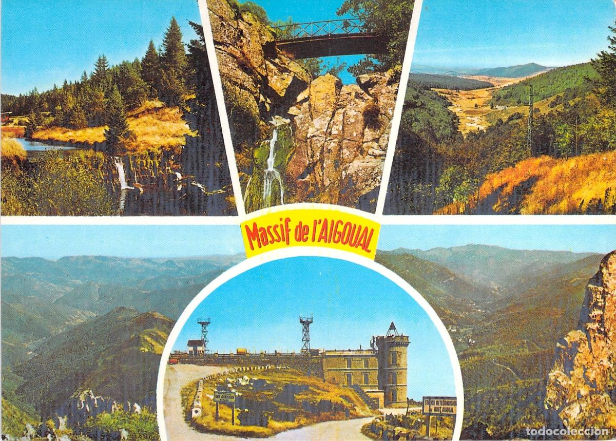 Postales: Postal del Macizo de Mont Aigoual y sus paisajes naturales en Francia