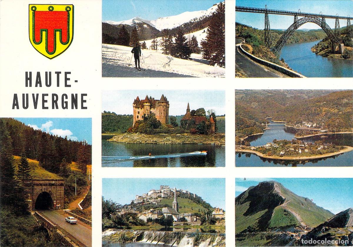 Postales: Postal de vistas m&uacute;ltiples de Haute-Auvergne Francia