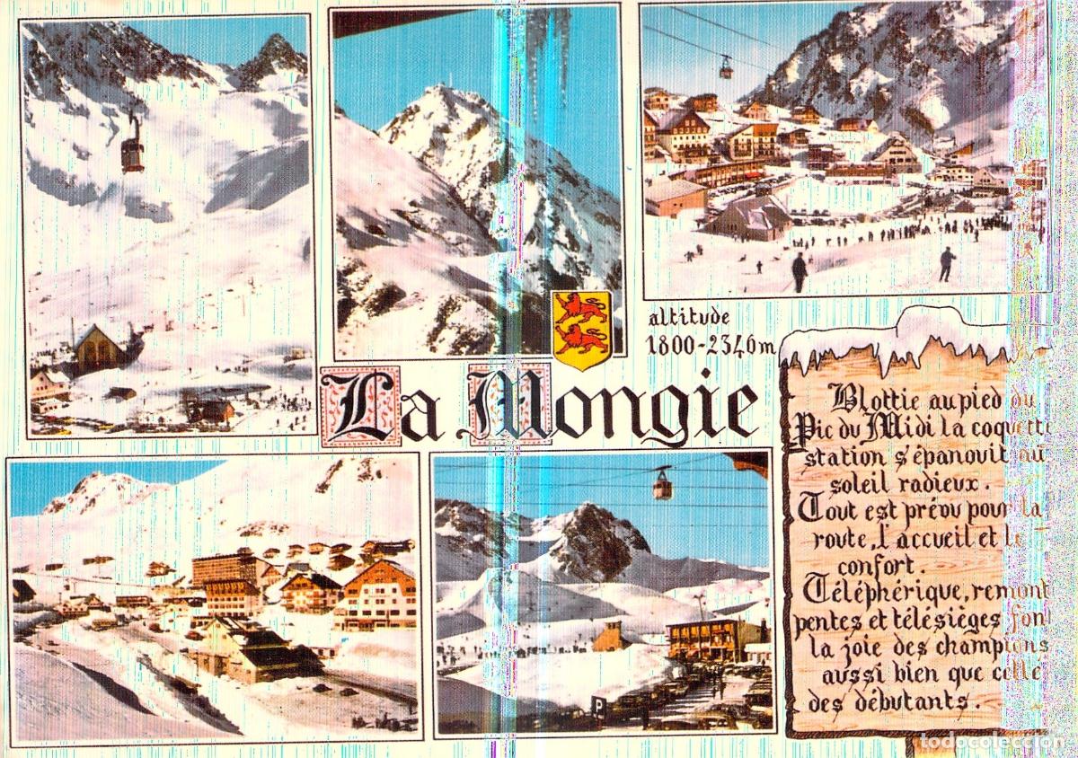 Postales: Postal de La Mongie y Tourmalet en los Pirineos Franceses