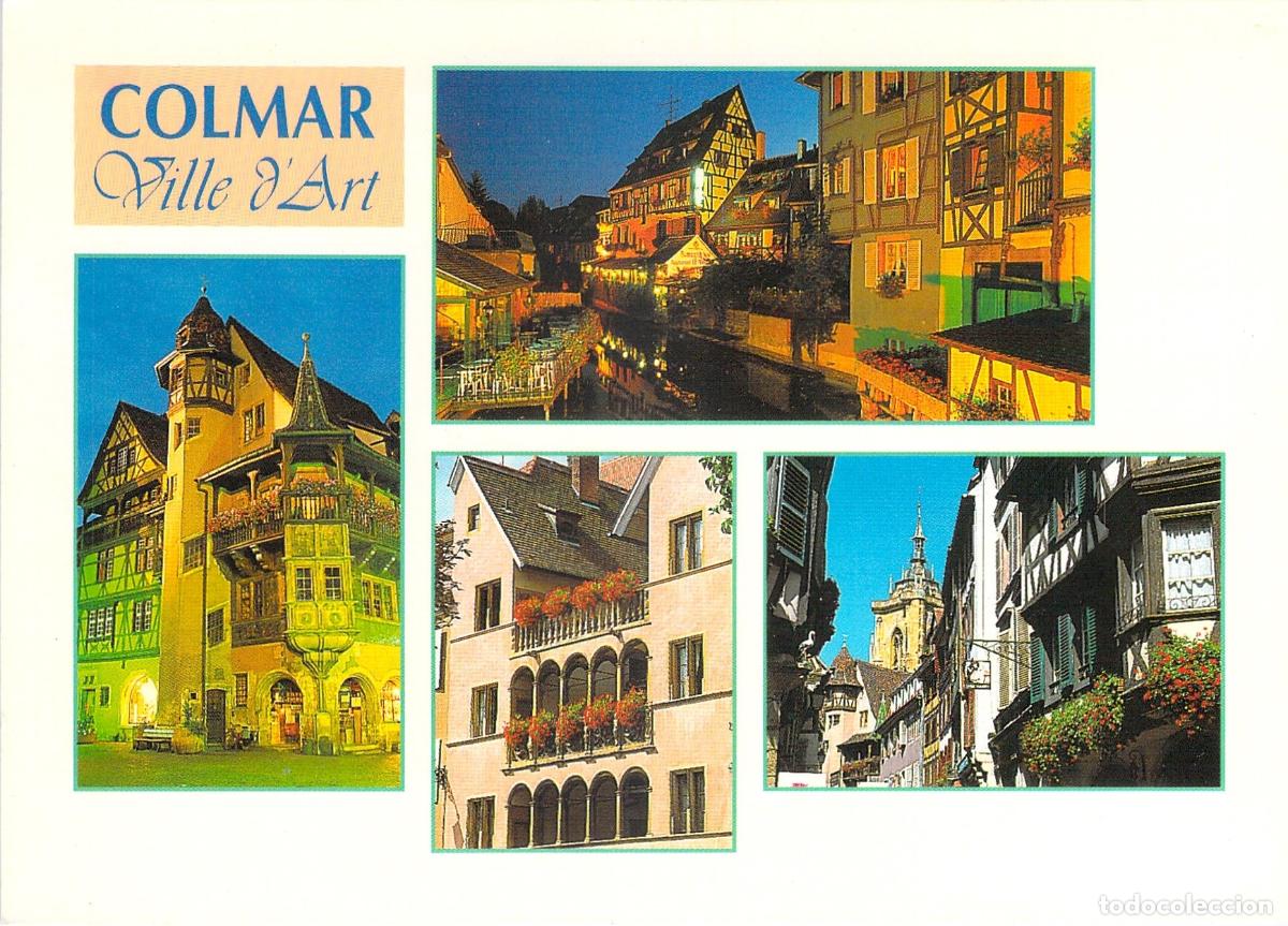 Cartoline: Postal de Colmar Francia con Maison Pfister y la Peque&ntilde;a Venecia