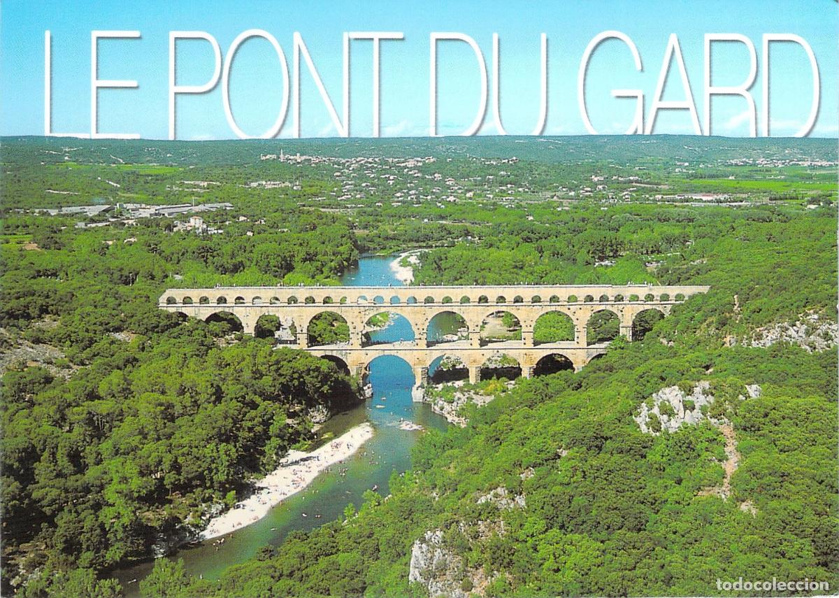 Postcards: Postal del Pont du Gard en Francia